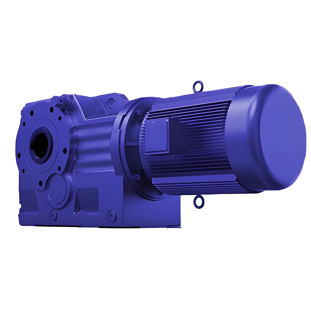 1.K series helical bevel gear reducer